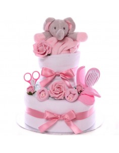girl nappy cake ideas