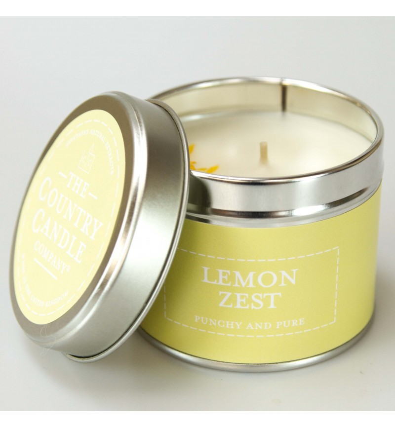 Lemon Zest Candle For A Birthday