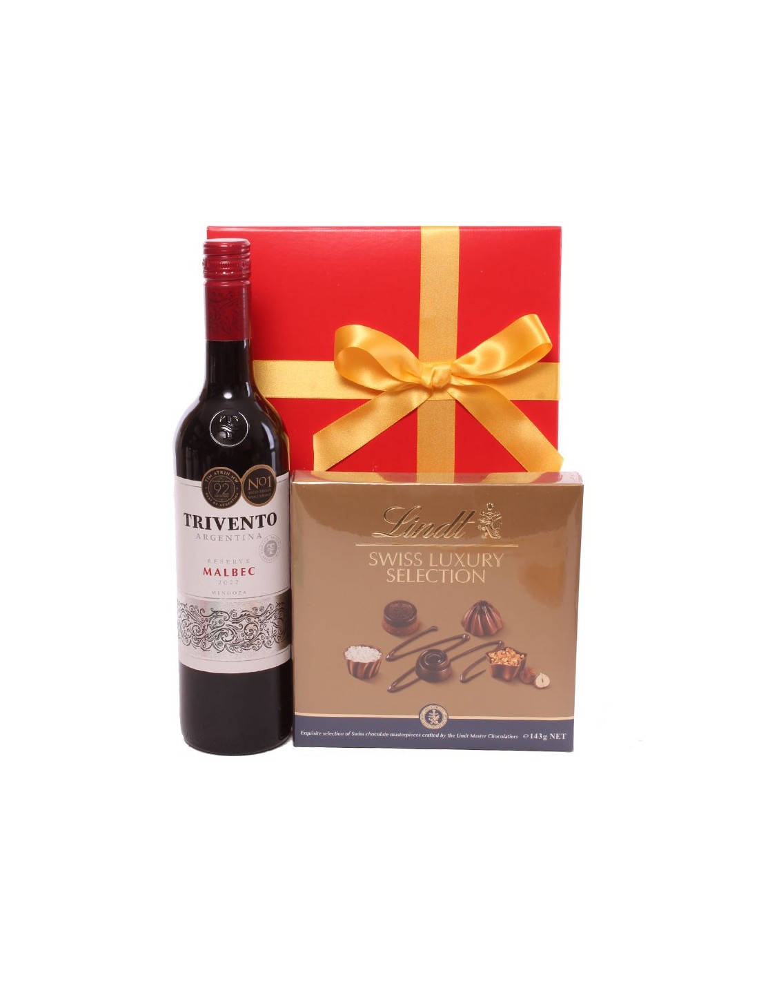Red Wine and Chocolates Gift Box