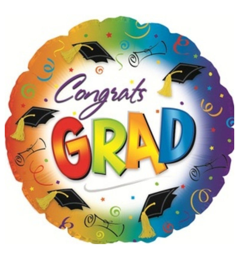 Congrats GRAD Helium Balloon in a Box Congrats GRAD Helium Balloon in a Box