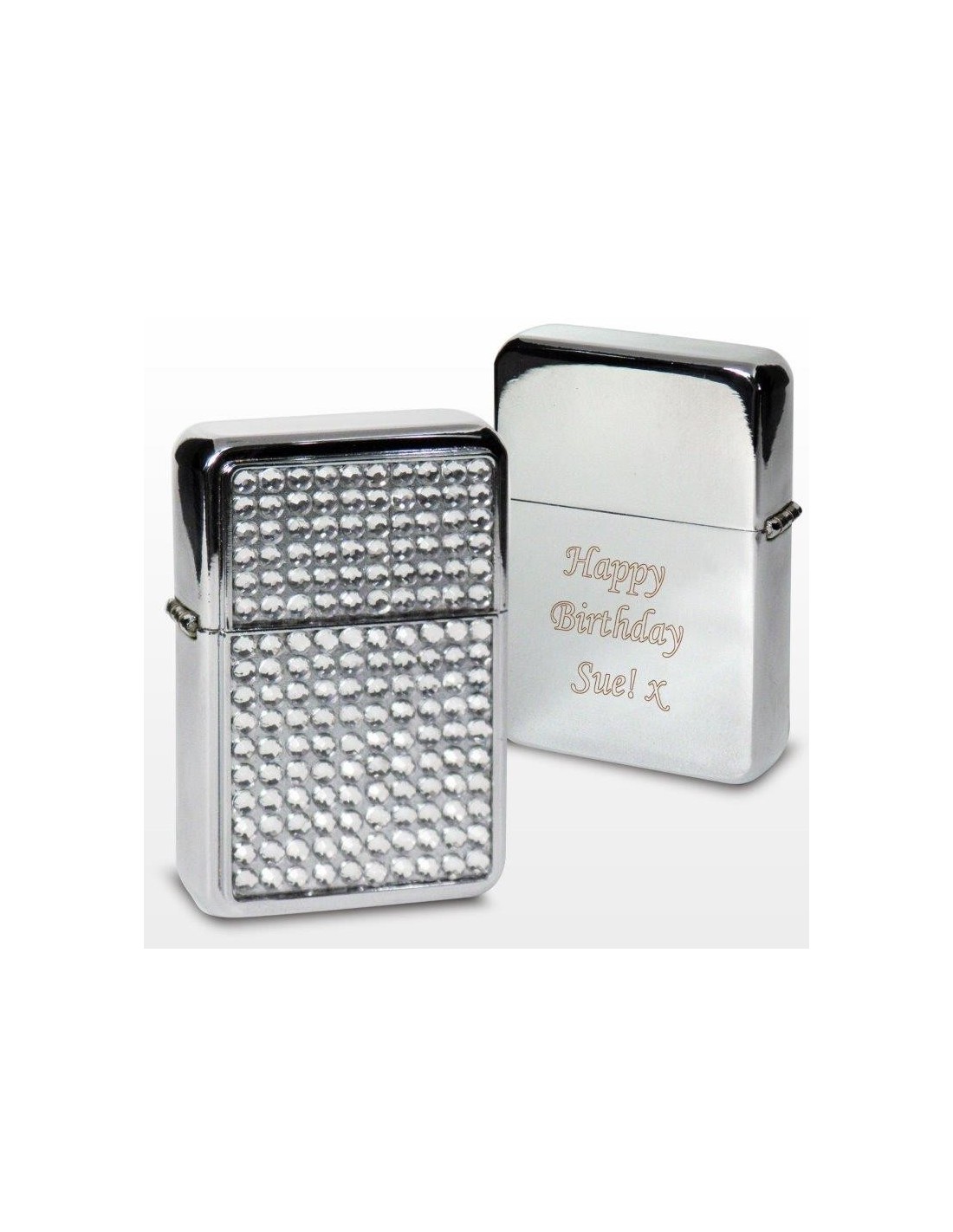 Personalised Diamante Lighter